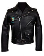Genesis Invisible Touch World Tour Leather Biker Jacket