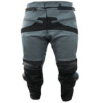 Grey Suzuki GSXR Motorcycle Leather Pant