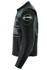 Harley Davidson Marker Black Leather Jacket