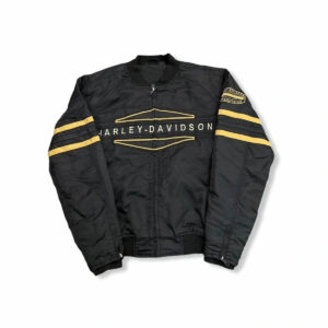 Harley Davidson Motorcycle Zip Up Racing Jacket