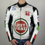 Honda Motorcycle Lucky Strike Leather Jacket