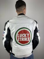Honda Motorcycle Lucky Strike Leather Jacket