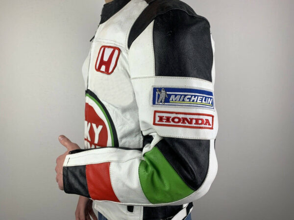 Honda Motorcycle Lucky Strike Leather Jacket