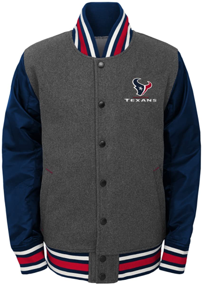 Houston Texans Letterman Varsity Jacket (1) Houston Texans Letterman Varsity Jacket