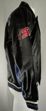 Indianapolis Colts Black Leather Jacket