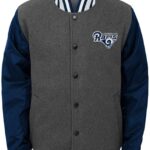 Los Angeles Rams Letterman Varsity Jacket
