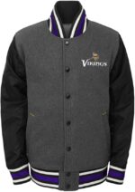 Minnesota Vikings Baseball Varsity Jacket