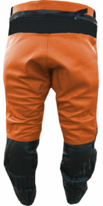 Orange Suzuki GSX Motorcycle Leather Pant