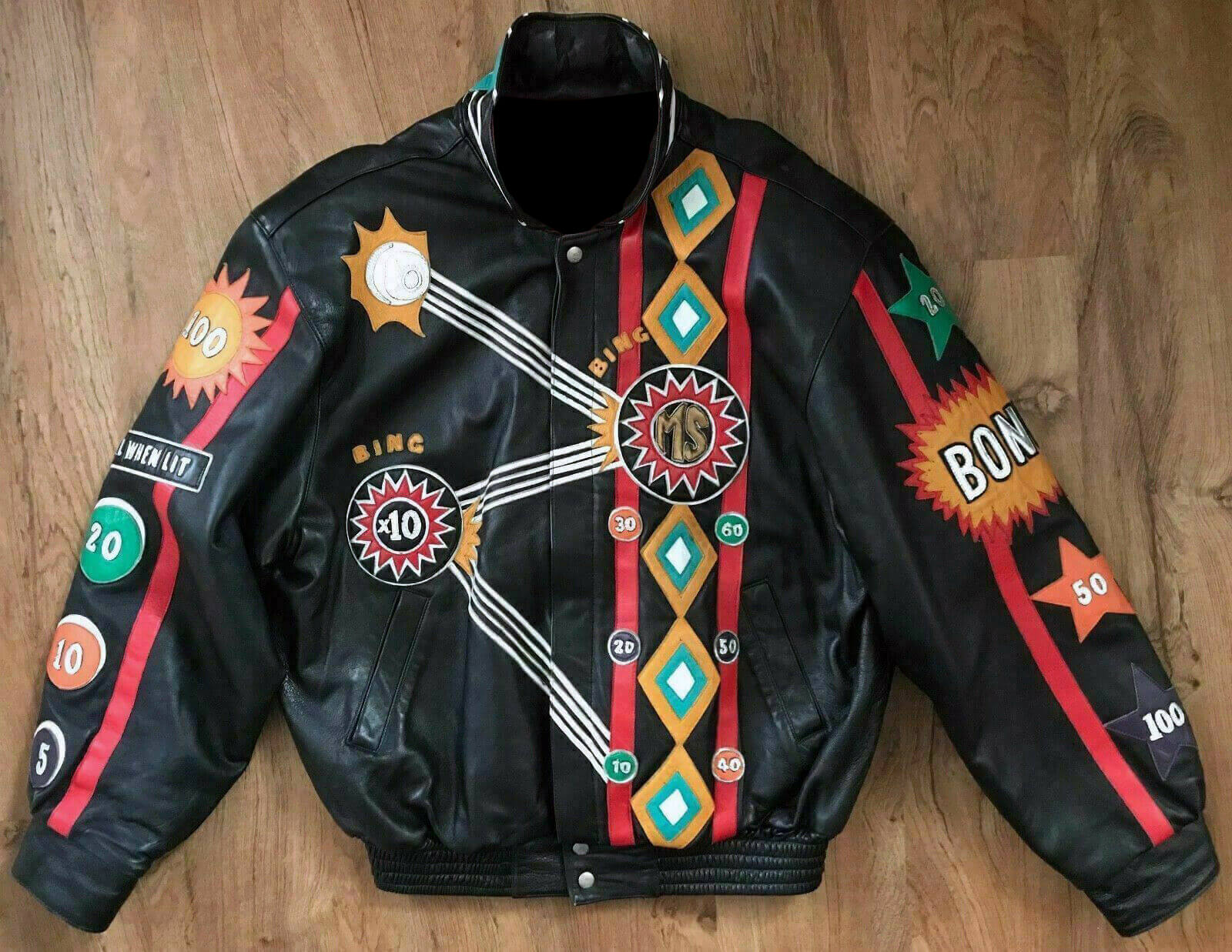 Pinball Wizard Who Leather Custom Tour Concert Jacket - Maker of Jacket