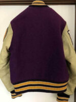 Purple Whitesville Auth Stadium Award Varsity Jacket