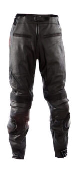 Suzuki Motorcycle Racing Black Leather Pant