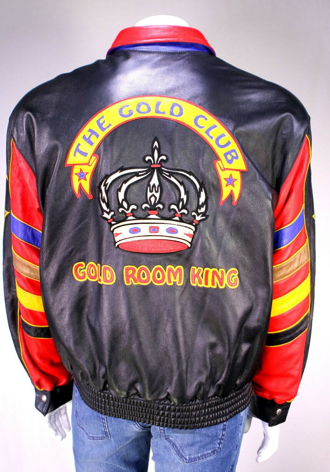 The Gold Club Atlanta Gold Room King Leather Jacket (1) The Gold Club Atlanta Gold Room King Leather Jacket