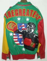 The Greatest of All Time Muhammad Ali Leather Jacket
