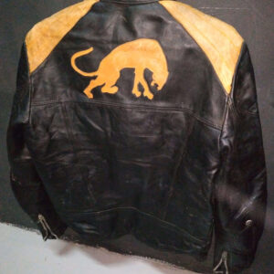 Vintage Furygan Panther Motorcycle Leather Jacket