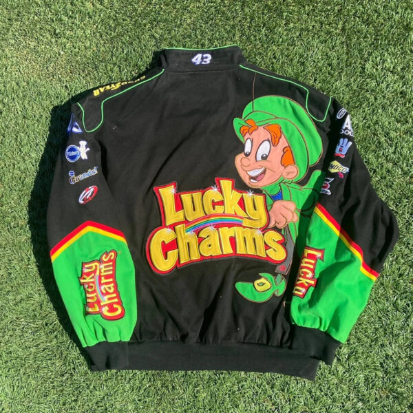 Vintage Lucky Charms NASCAR Jacket