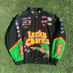 Vintage Lucky Charms NASCAR Jacket