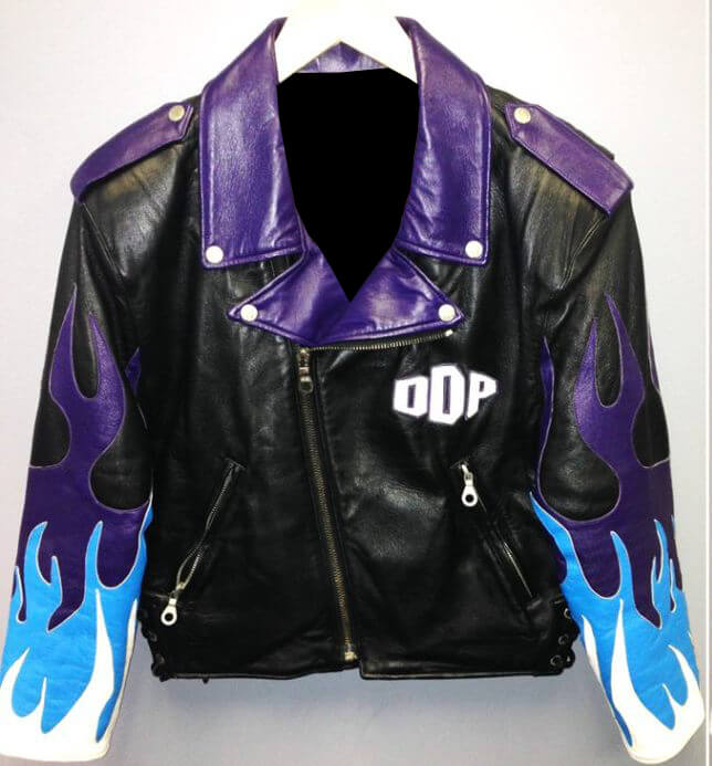 WWE Diamond Dallas Page Biker Leather Jacket