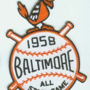 1958 MLB All Star Game Baltimore Orioles Patch