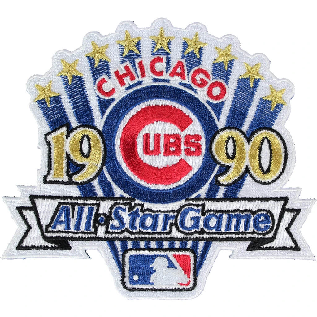 1990 MLB All Star Game Chicago Cubs Jersey Patch - Maker of Jacket