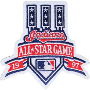 1997 MLB All Star Game Cleveland Indians Jersey Patch