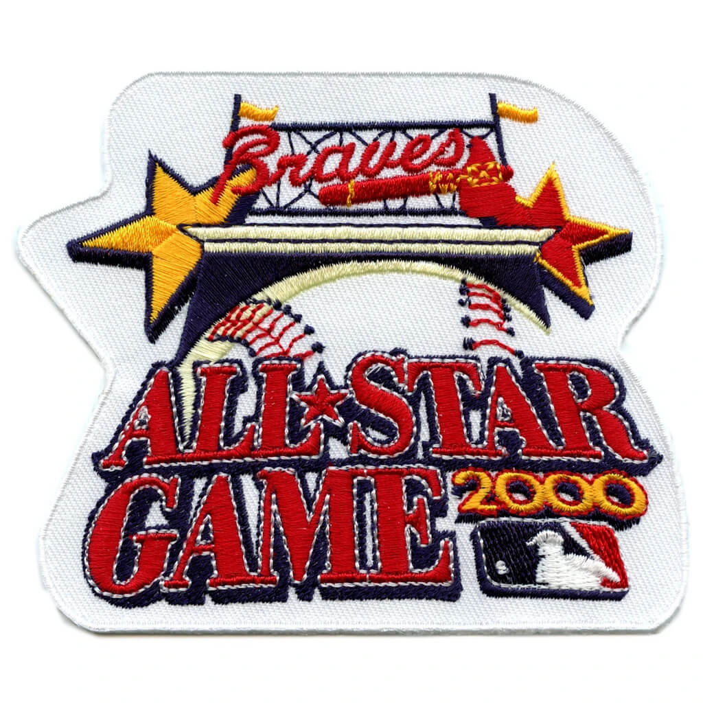 2000 MLB All Star Game Atlanta Braves Jersey Patch - Maker of Jacket