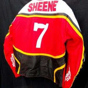 Barry Sheene Suzuki Motorcycle Racing Leather Jacket