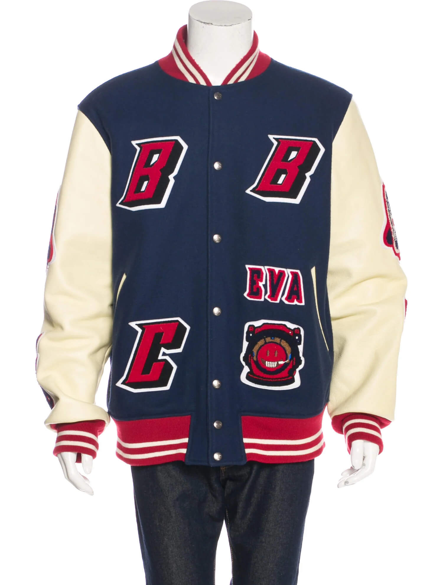 Billionaire Boys Club Eva Varsity Jacket (1) Billionaire Boys Club Eva Varsity Jacket