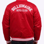 Billionaire Boys Club Red Bomber Satin Jacket