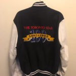 Black 1992 Toronto Star Varsity Letterman Jacket