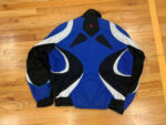 Black Blue Suzuki Motorcycle Racing Textile Jacket