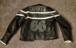 Black Daytona Route 66 Miline Vintage Leather Jacket