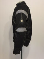 Black Suzuki GSXR Motorcycle Racing Textile Jacket