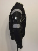 Black Suzuki GSXR Motorcycle Racing Textile Jacket