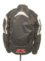 Black Suzuki GSXR Motorcycle Racing Textile Jacket