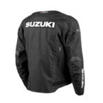 Black Suzuki Motorcycle Joe Rocket Textile Jacket