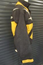 Black Yellow Suzuki GSXR Motorcycle Racing Textile Jacket