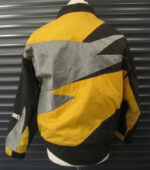 Black Yellow Suzuki GSXR Motorcycle Racing Textile Jacket