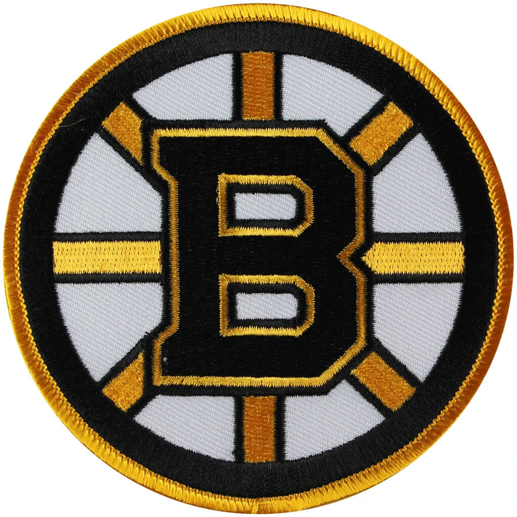Boston Bruins Primary Team Logo Patch (2) Boston Bruins Primary Team Logo Patch
