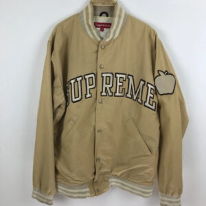 Brown Supreme X Starter Apple Cotton Jacket