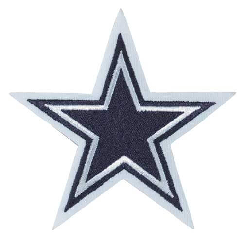 Dallas Cowboys Style-1 Embroidered Sew On Patch
