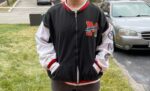 Disney Mickey Mouse 1001 Hellos World Tour 92 Varsity Jacket