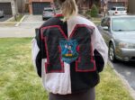Disney Mickey Mouse 1001 Hellos World Tour 92 Varsity Jacket