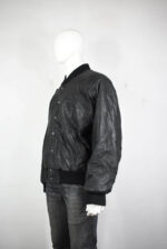 Disney Mickey Mouse Black Club Vintage Leather Jacket
