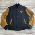 Disney Mickey Mouse Embroidered Varsity Jacket