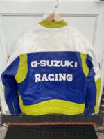 G-Suzuki Motorcycle Racing Leather Jacket