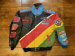 Jeff Gordon 1998 3X Champ Rainbow Leather Jacket