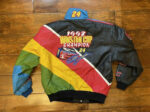 Jeff Gordon 1998 3X Champ Rainbow Leather Jacket