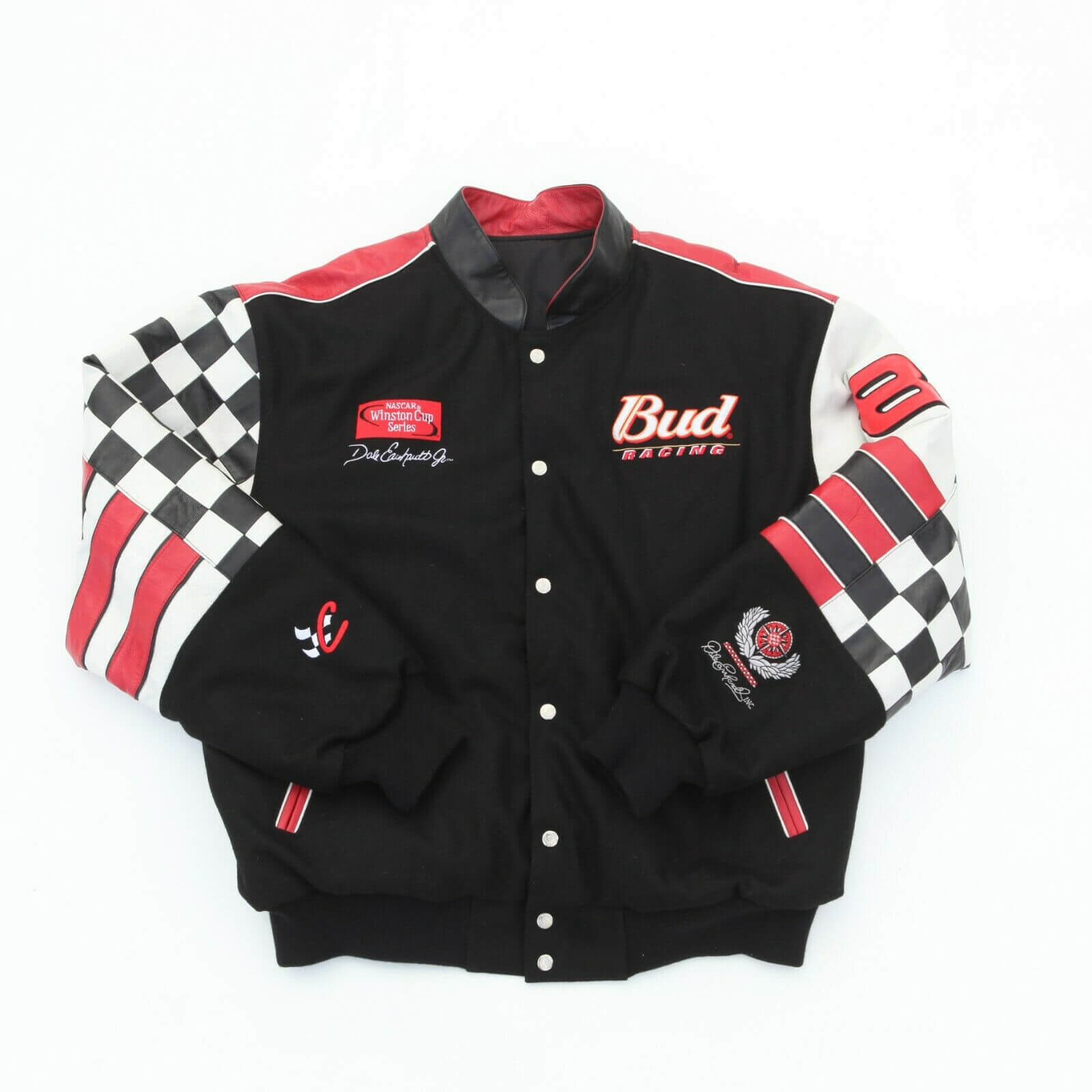 Jeff Hamilton Dale Earnhardt Jr Bud Racing Jacket (1) Jeff Hamilton Dale Earnhardt Jr Bud Racing Jacket
