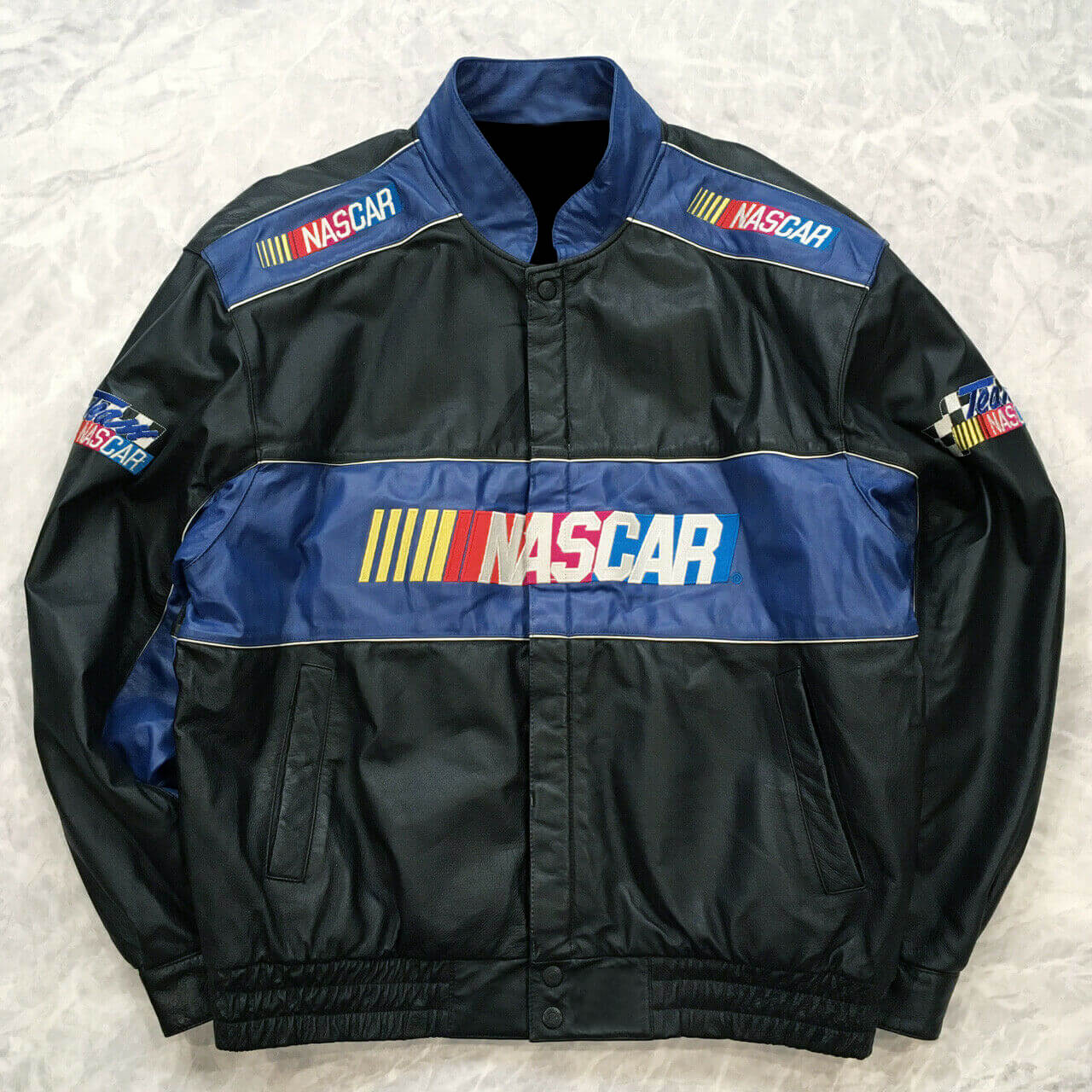 Jeff Hamilton NASCAR Racing Leather Jacket (3) Jeff Hamilton NASCAR Racing Leather Jacket