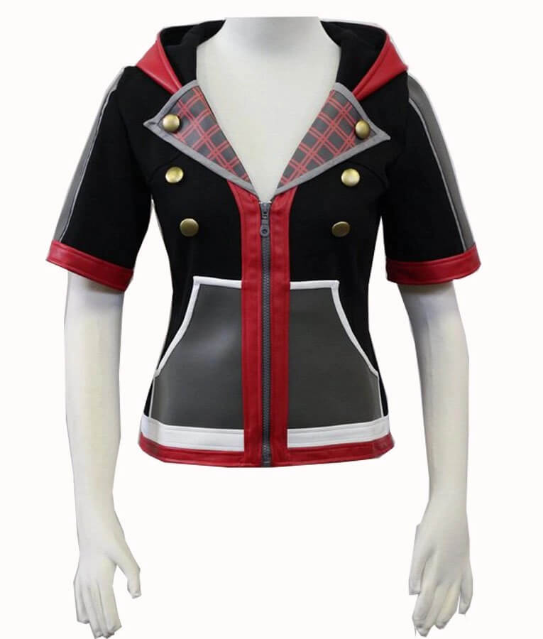 Kingdom Hearts III Kai Sora Leather Jacket (1) Kingdom Hearts III Kai Sora Leather Jacket